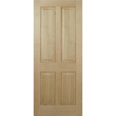 Oak Regency 4 Panel Internal Door Wooden Timber...